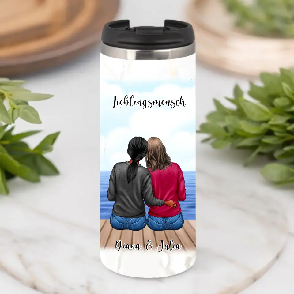 Freundinnen Tasse / Thermobecher