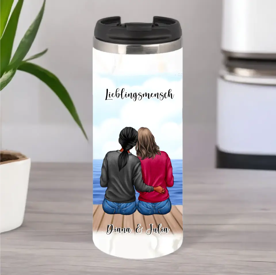 Freundinnen Tasse / Thermobecher