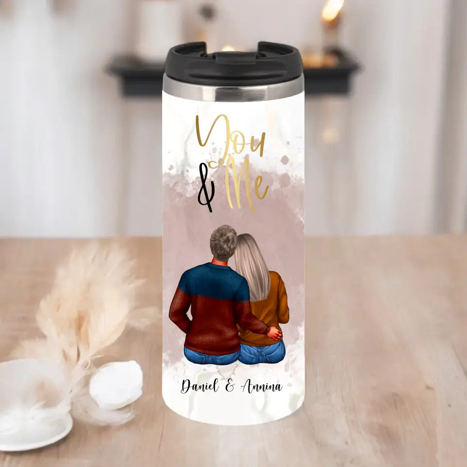 Pärchen Tasse / Thermobecher