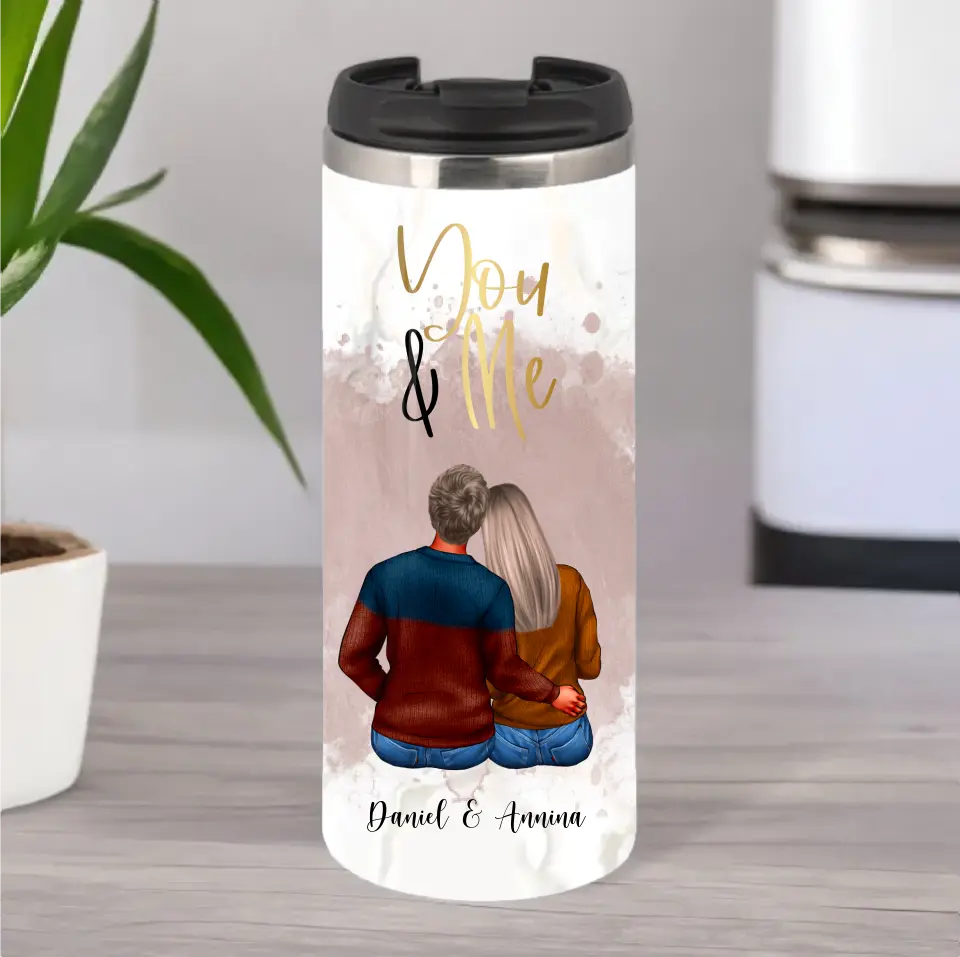 Pärchen Tasse / Thermobecher