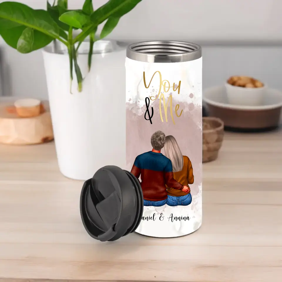 Pärchen Tasse / Thermobecher