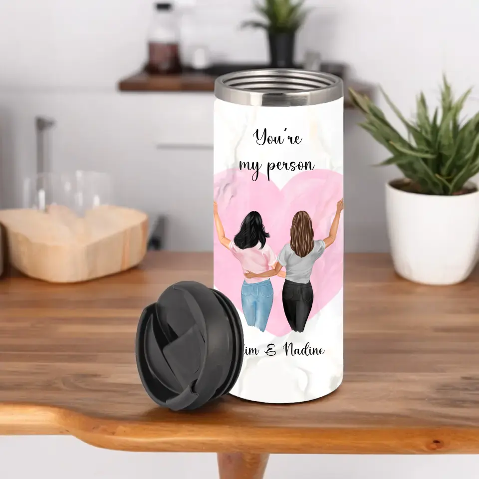 2-4 Beste Freundinnen Tasse / Thermobecher