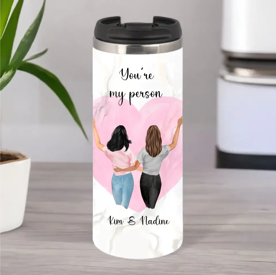 2-4 Beste Freundinnen Tasse / Thermobecher