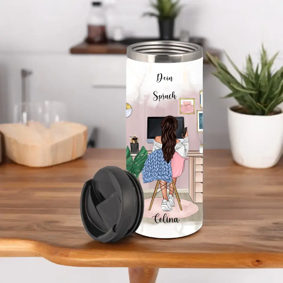 Personalisierte Tasse / Thermobecher