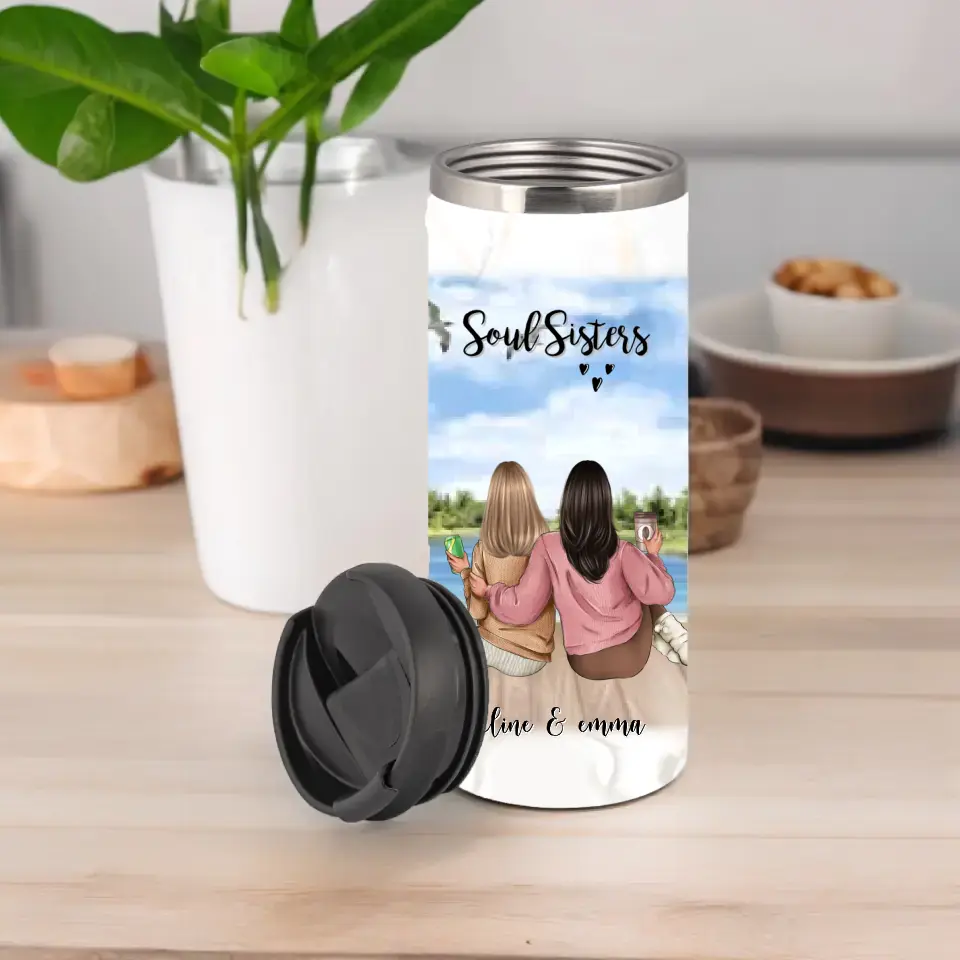 2-3 Freundinnen Tasse / Thermobecher Personalisiert