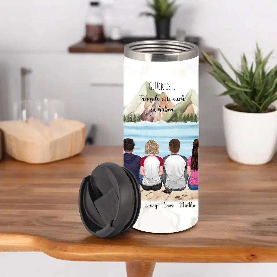 3-4 Freunde Tasse / Thermobecher