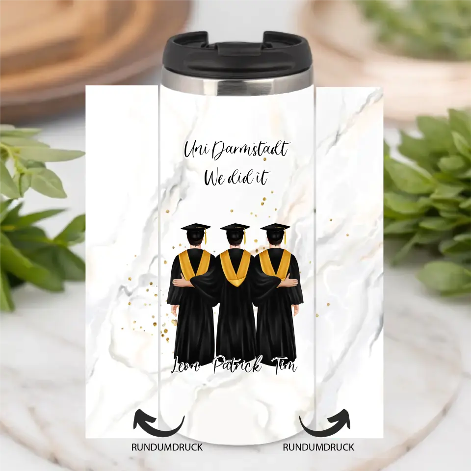 2-4 Personen Abschluss Tasse / Thermobecher