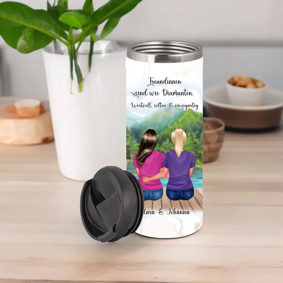 Freundin Tasse / Thermobecher