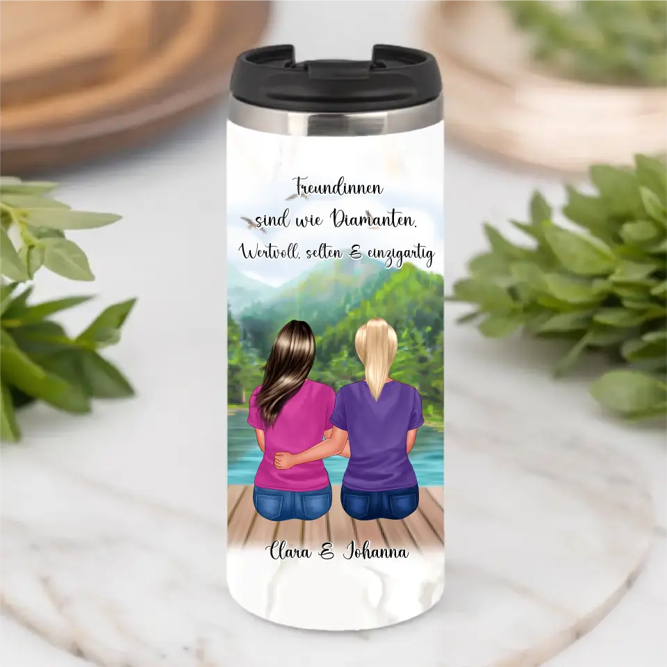 Freundin Tasse / Thermobecher