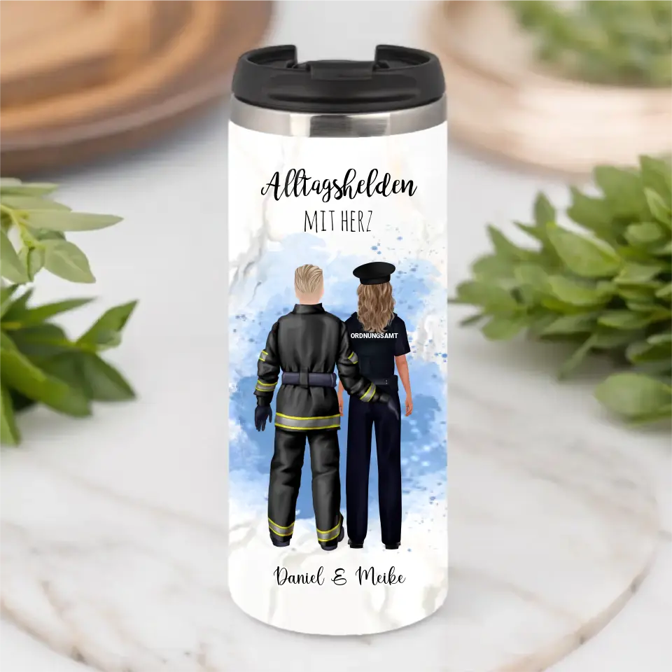 Feuerwehr & Polizei, Justiz, Ordnungsamt,...Tasse / Thermobecher