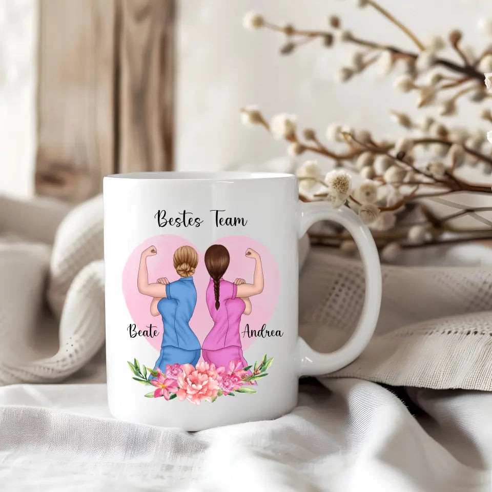 Krankenschwester Tasse / Thermobecher
