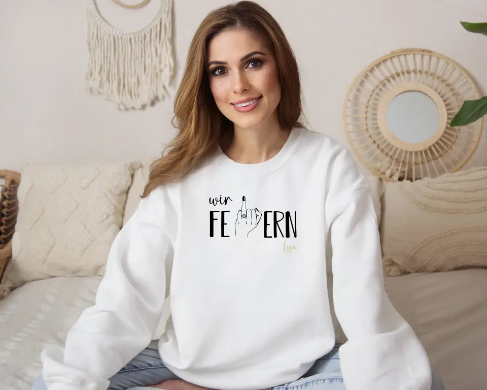 wir heiraten - Pulli