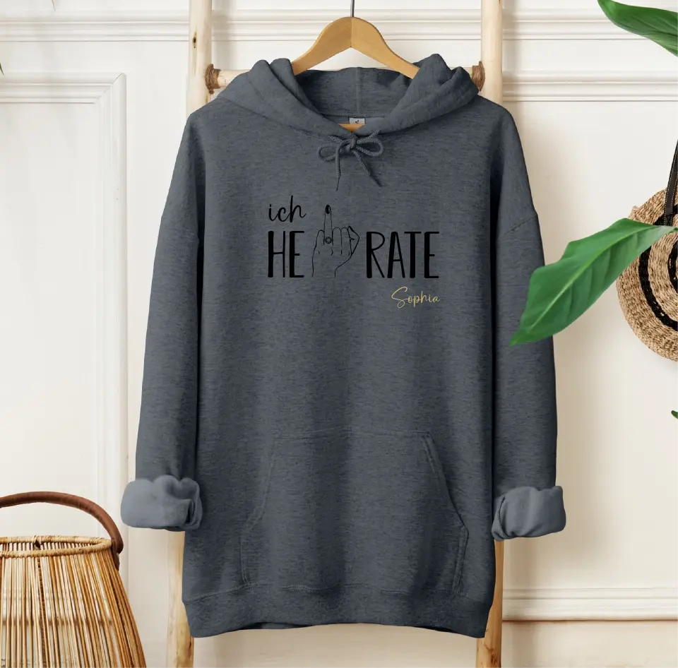 ich heirate - Hoodie