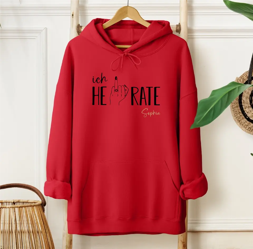ich heirate - Hoodie