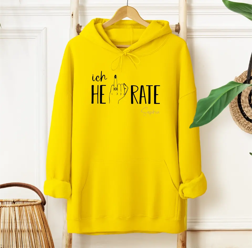 ich heirate - Hoodie