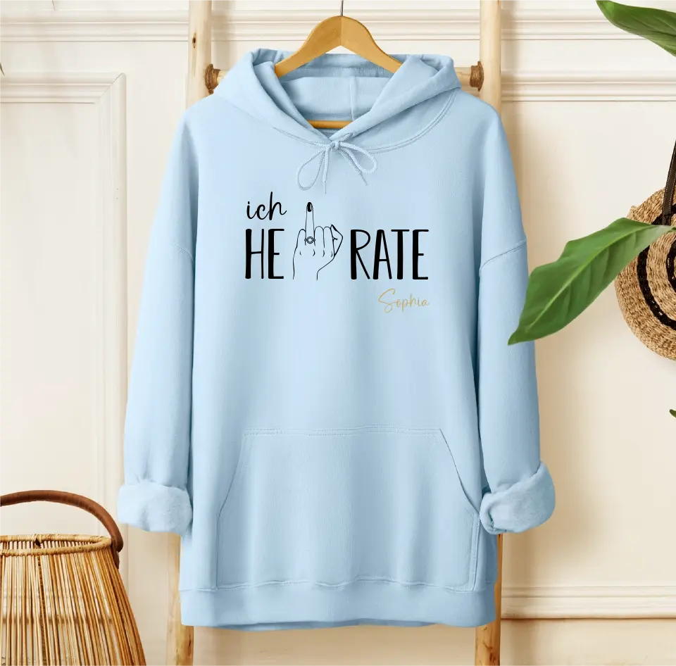 ich heirate - Hoodie