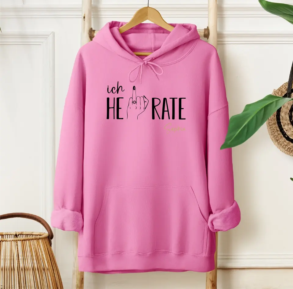ich heirate - Hoodie