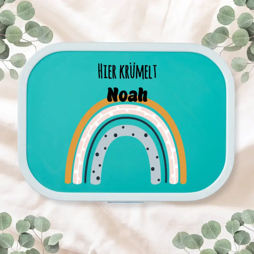 Regenbogen Brotdose