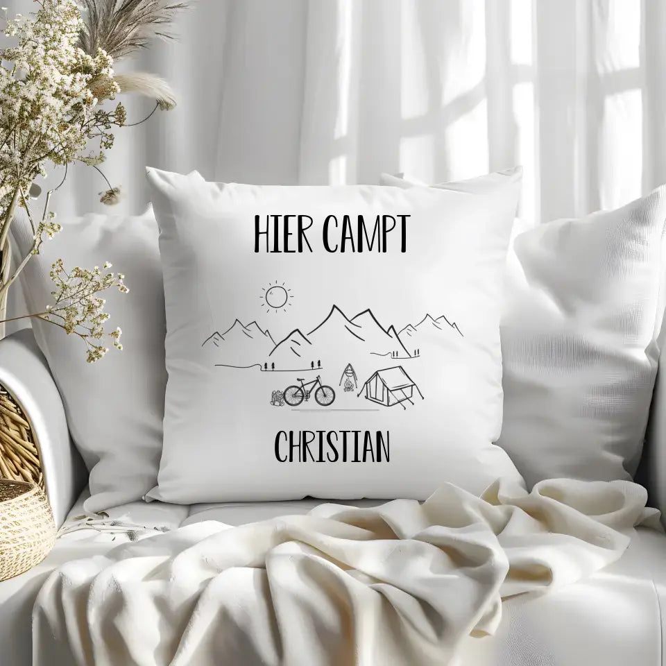 Unterwegs im Freien: Individuelles Camper-Kissen