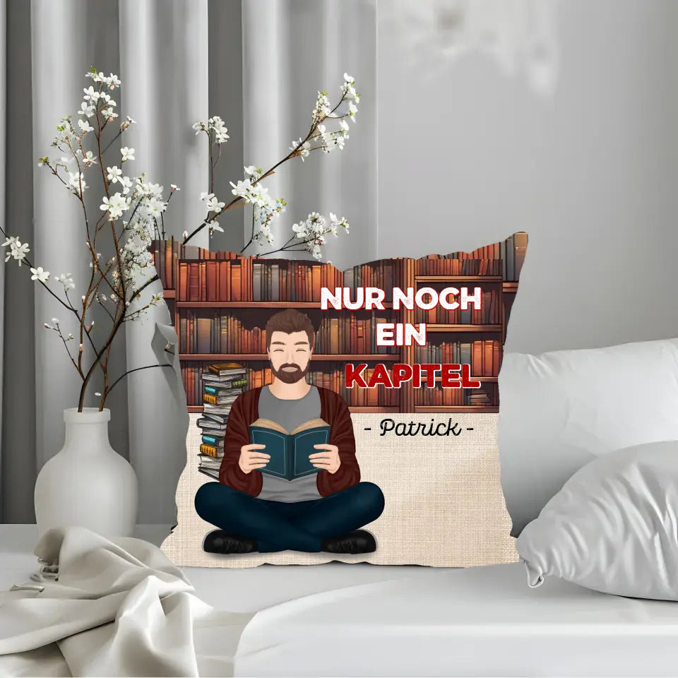 Nur ein Junge der Bücher liebt - Kissen