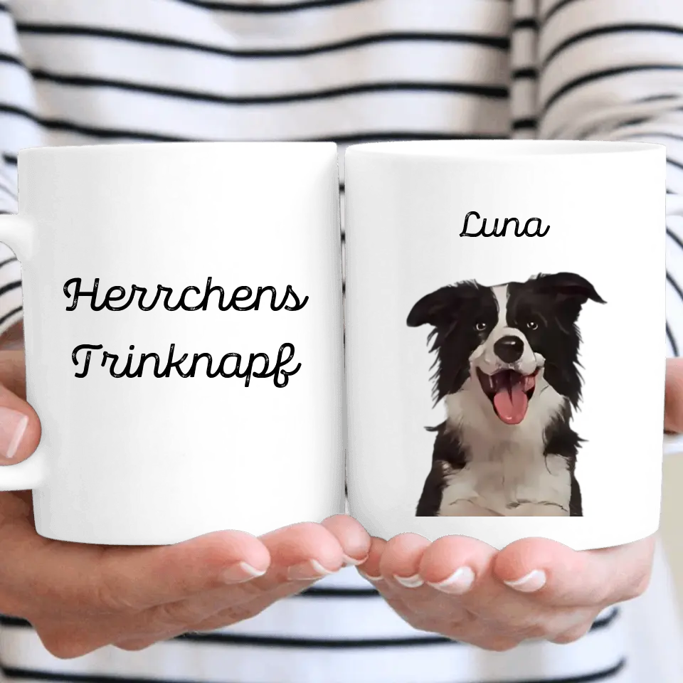 Personalisierte Haustier Cartoon Tasse