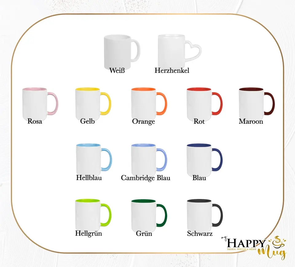 Personalisierte Haustier Cartoon Tasse