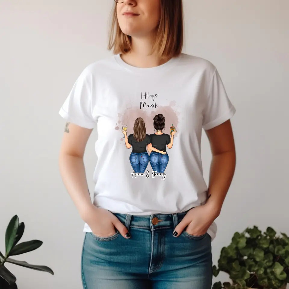 Curvy Freundinnen T-Shirt