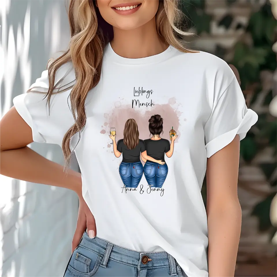 Curvy Freundinnen T-Shirt