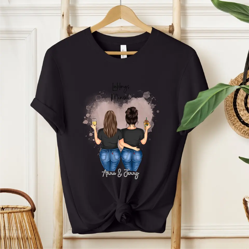 Curvy Freundinnen T-Shirt