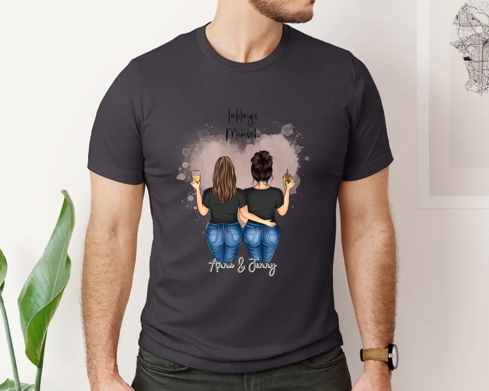 Curvy Freundinnen T-Shirt