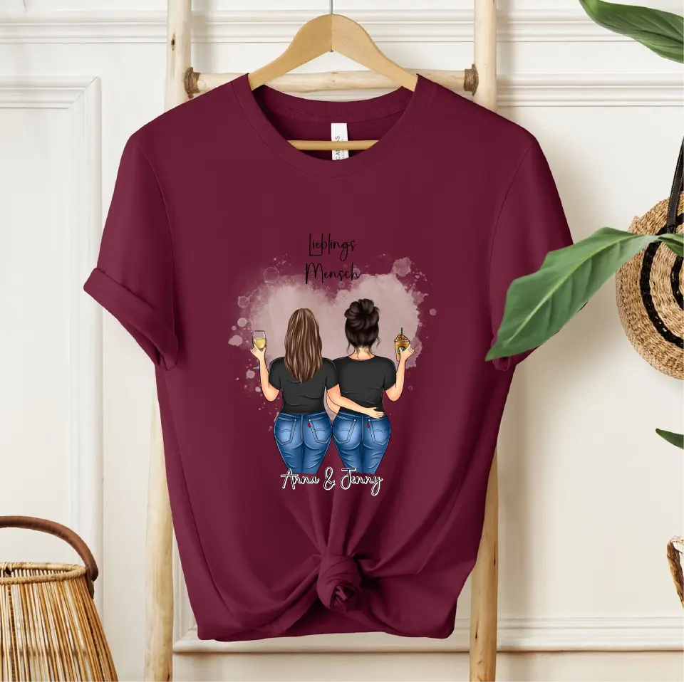 Curvy Freundinnen T-Shirt