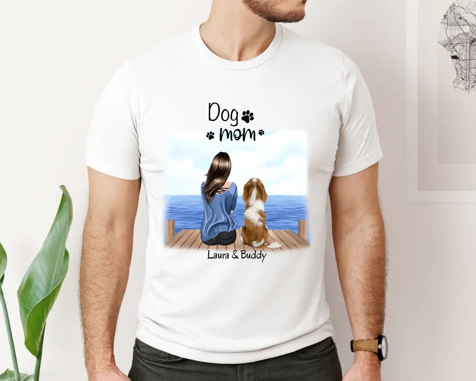 Frauchen/Herrchen mit Haustier T-Shirt