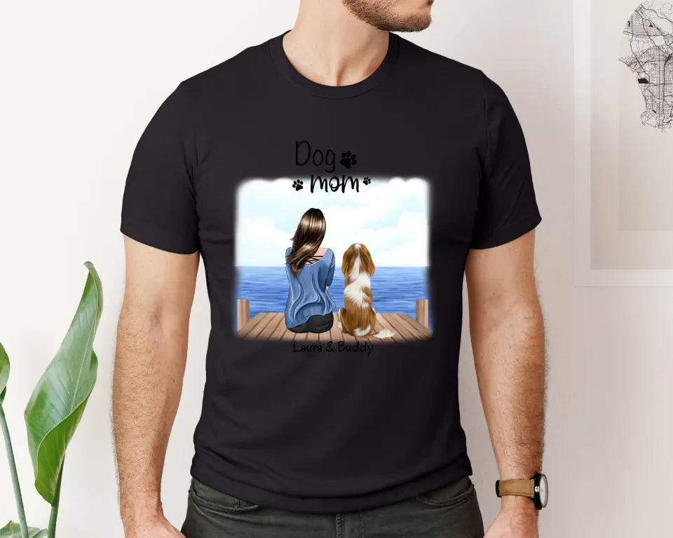Frauchen/Herrchen mit Haustier T-Shirt
