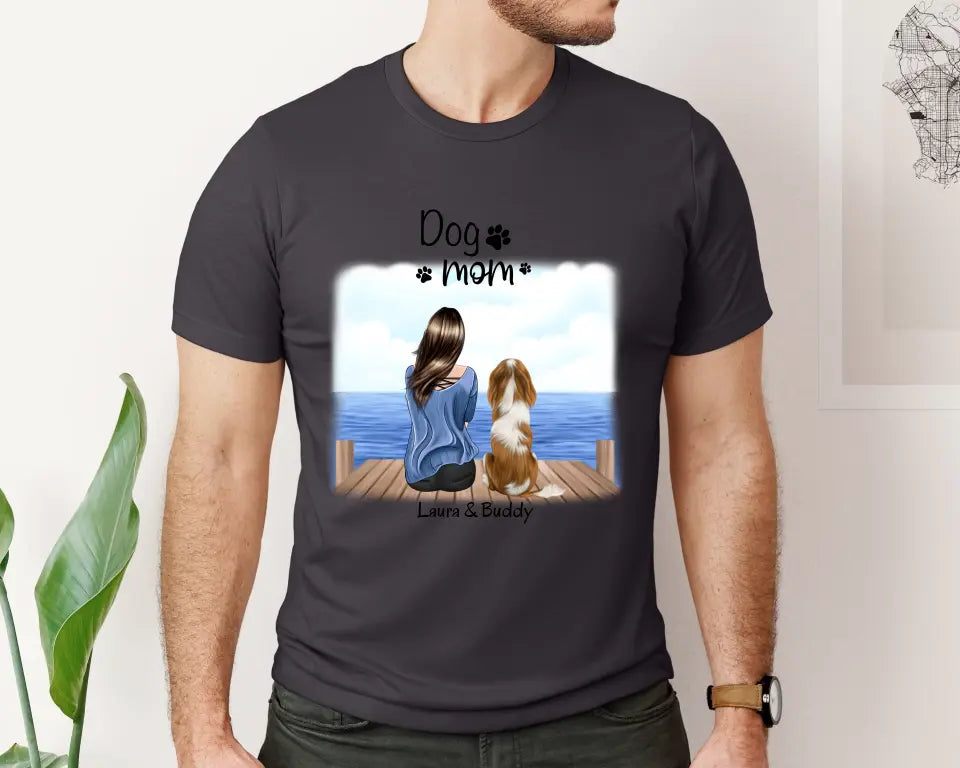 Frauchen/Herrchen mit Haustier T-Shirt