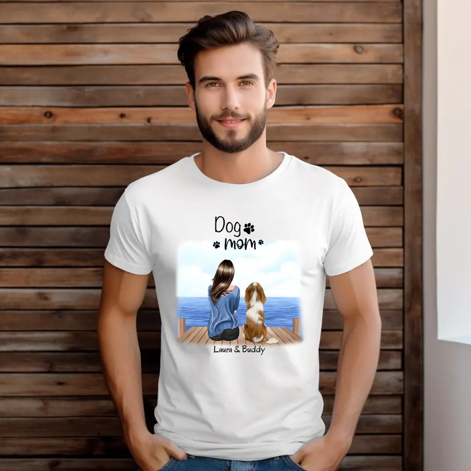 Frauchen/Herrchen mit Haustier T-Shirt