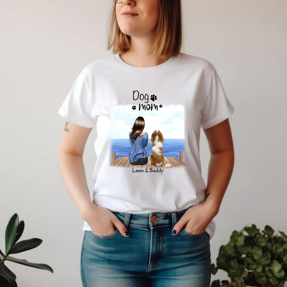 Frauchen/Herrchen mit Haustier T-Shirt