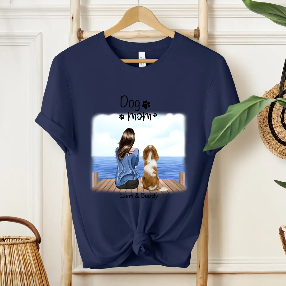 Frauchen/Herrchen mit Haustier T-Shirt