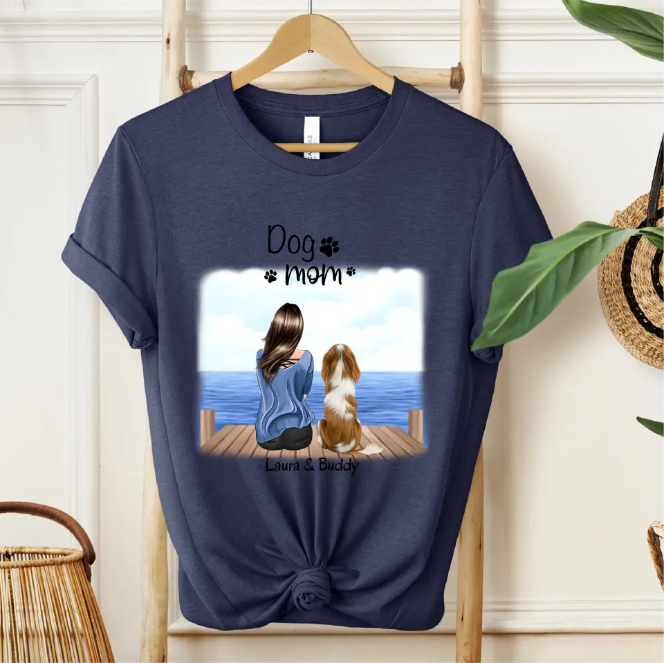 Frauchen/Herrchen mit Haustier T-Shirt
