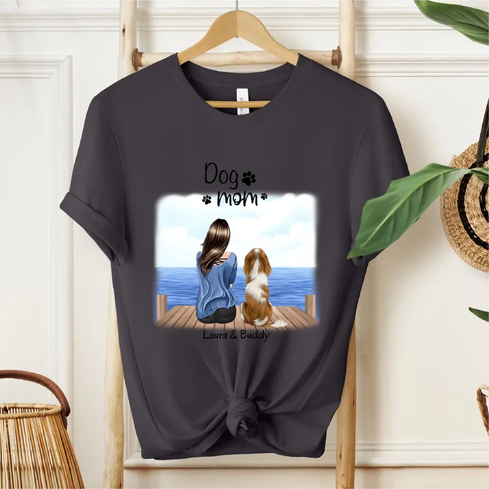 Frauchen/Herrchen mit Haustier T-Shirt