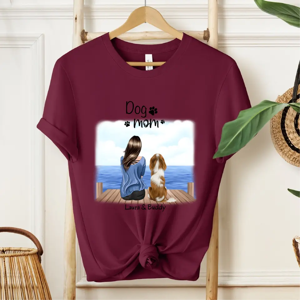 Frauchen/Herrchen mit Haustier T-Shirt