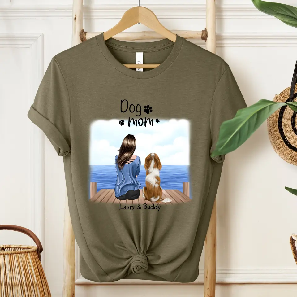 Frauchen/Herrchen mit Haustier T-Shirt