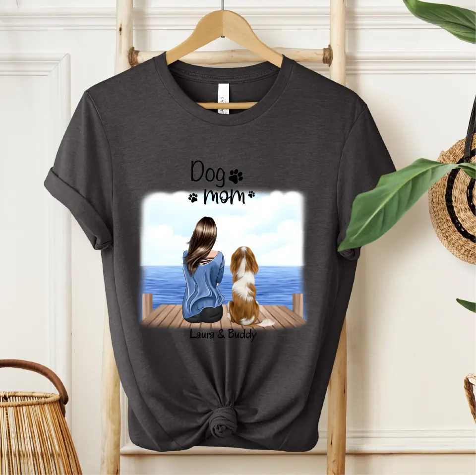 Frauchen/Herrchen mit Haustier T-Shirt