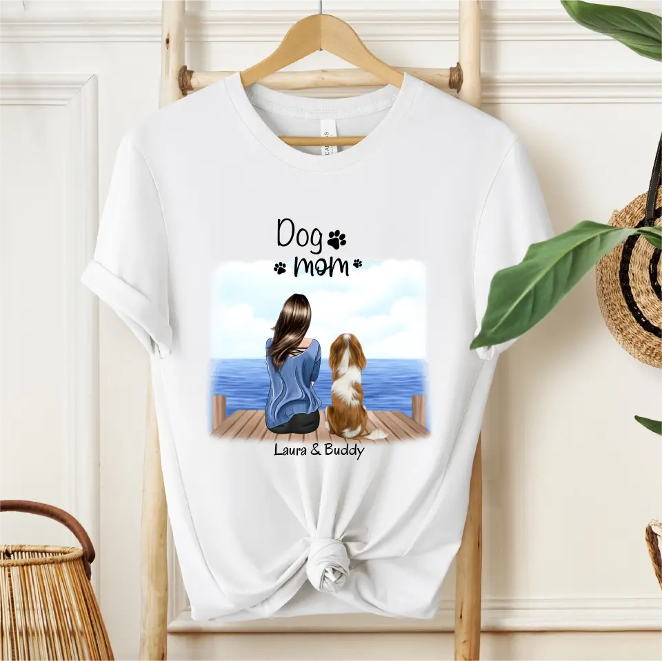 Frauchen/Herrchen mit Haustier T-Shirt