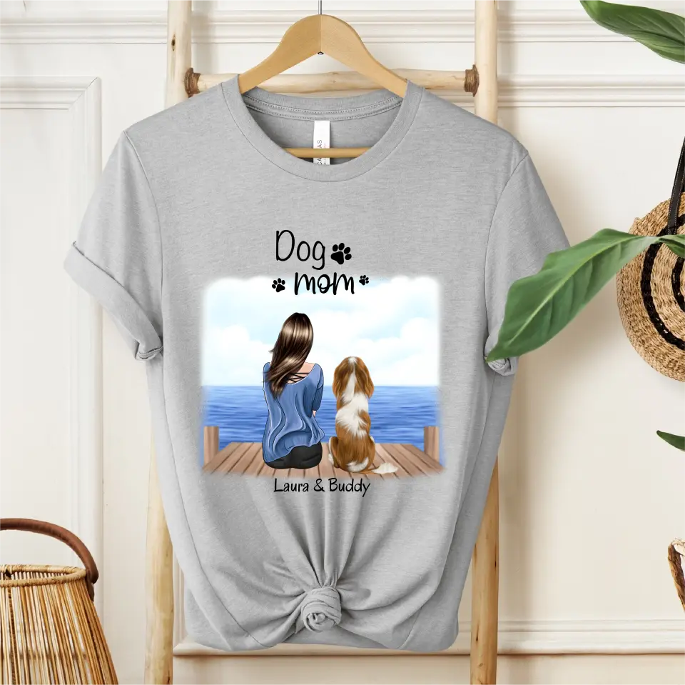 Frauchen/Herrchen mit Haustier T-Shirt