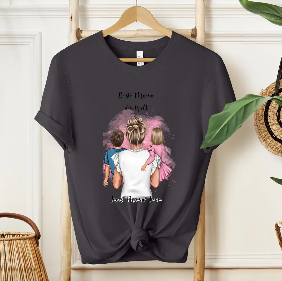 Mama & 1-2 Kinder T-Shirt