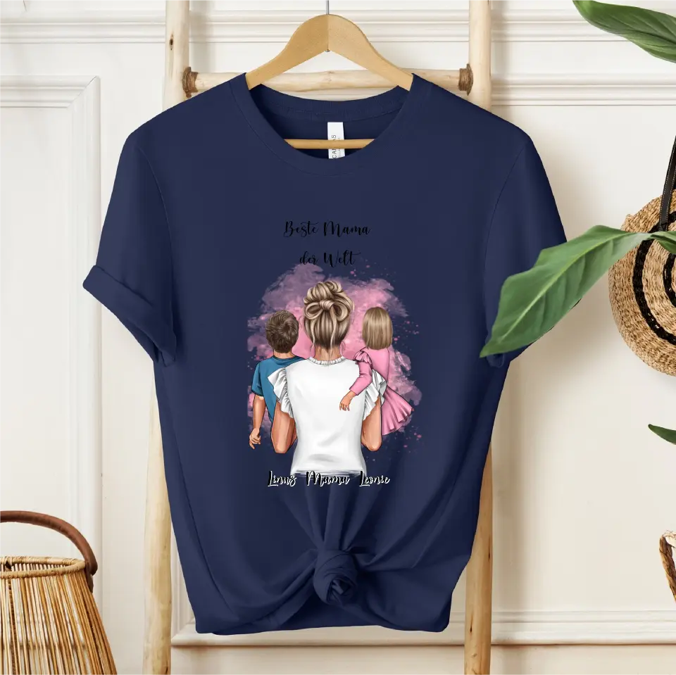Mama & 1-2 Kinder T-Shirt