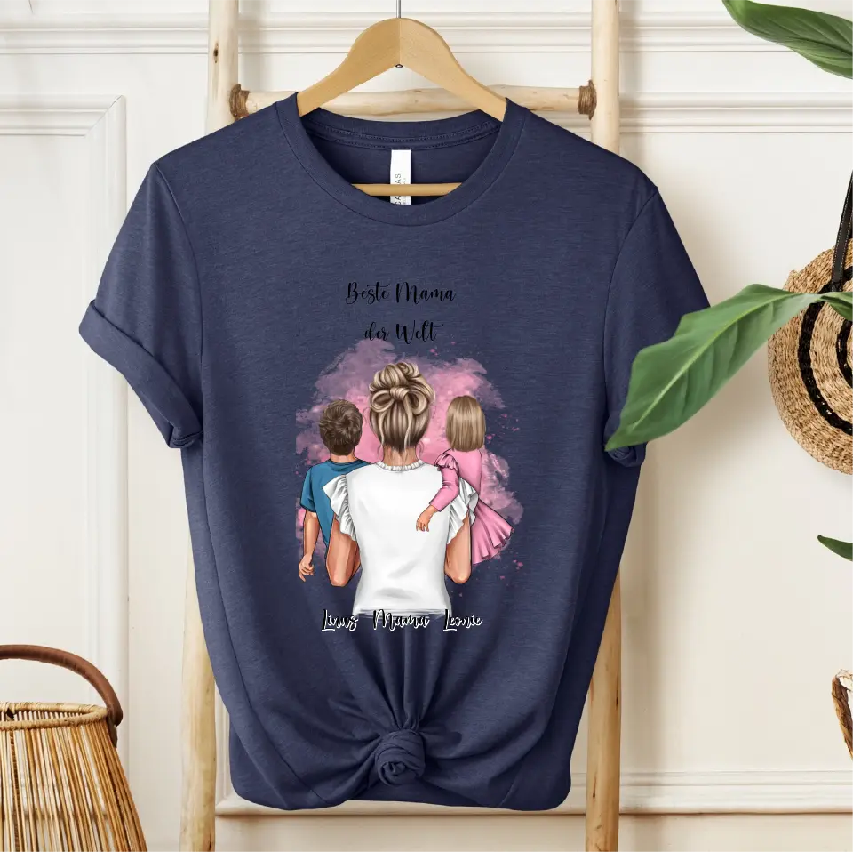 Mama & 1-2 Kinder T-Shirt
