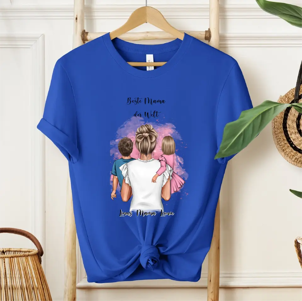 Mama & 1-2 Kinder T-Shirt