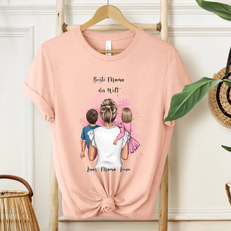 Mama & 1-2 Kinder T-Shirt