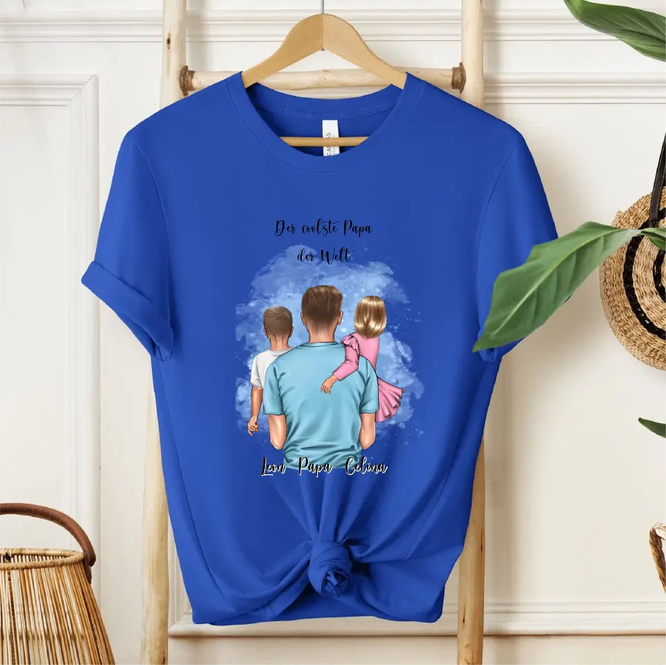 Papa & 1-2 Kinder T-Shirt